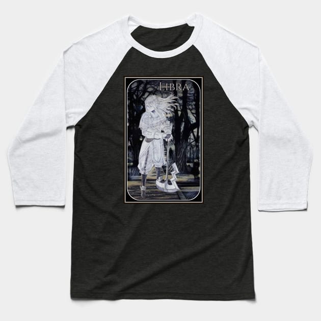 Libra Feels Reborn Baseball T-Shirt by maevestrom
